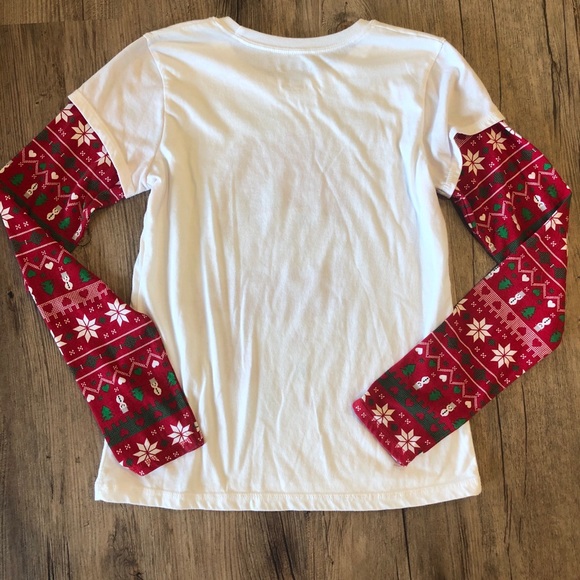 Holiday Time Girls XL snowman shirt - Picture 2 of 3